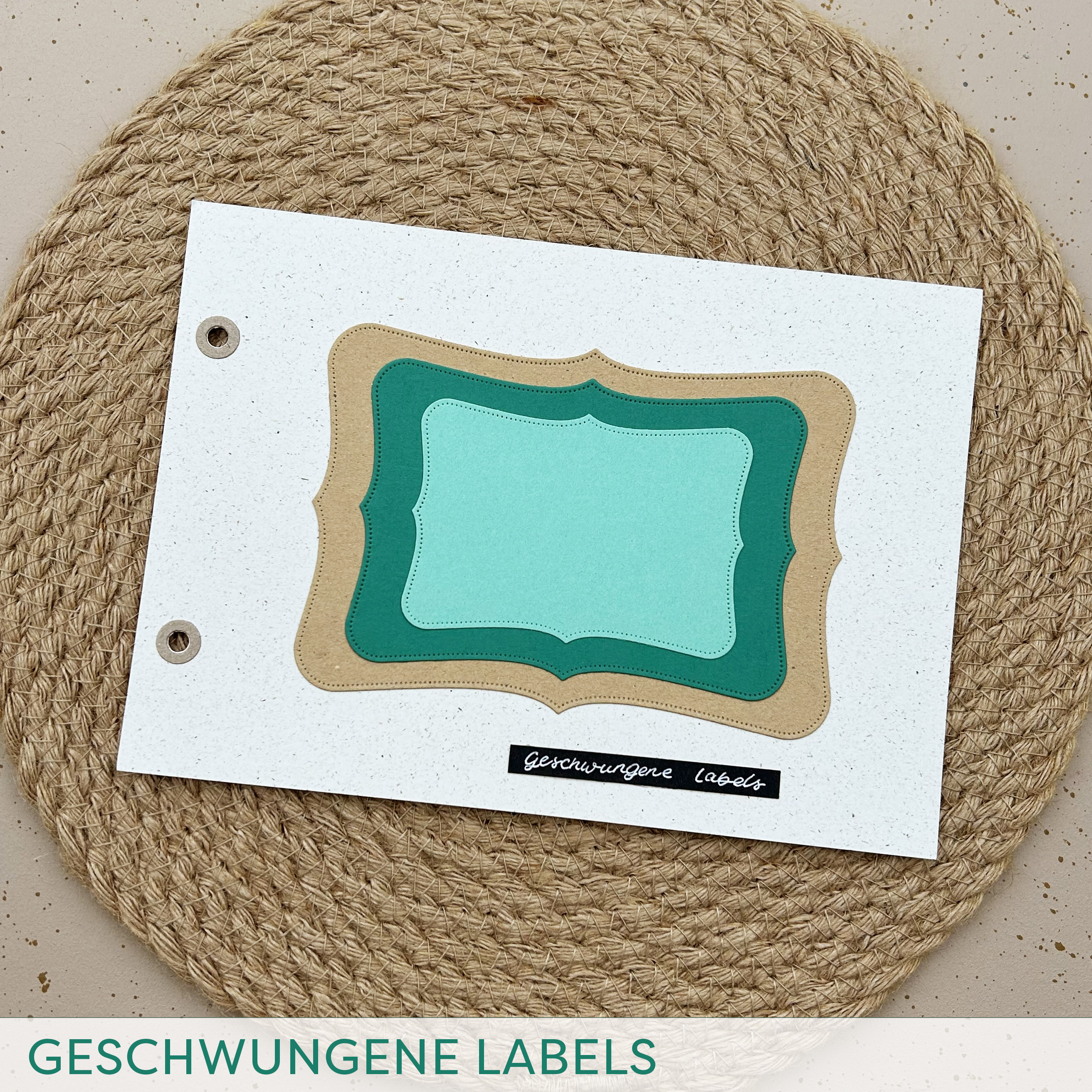 Stanze B Geschwungene Labels