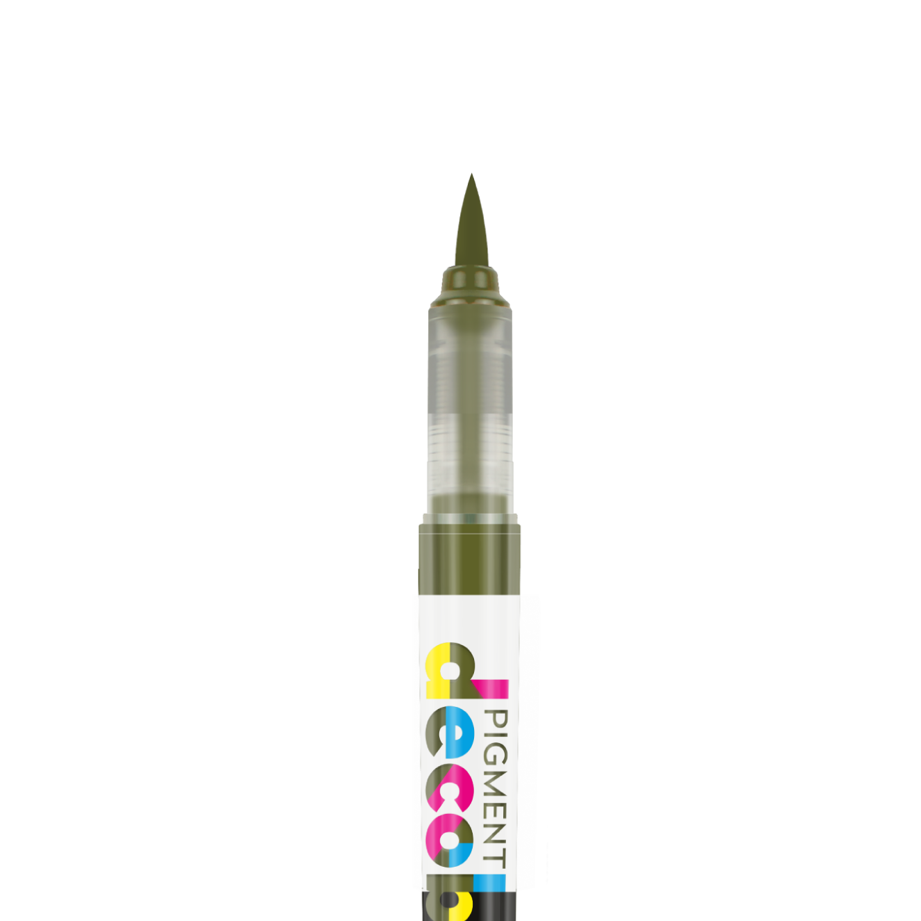 Pigment Decobrush Marker olive green 371U