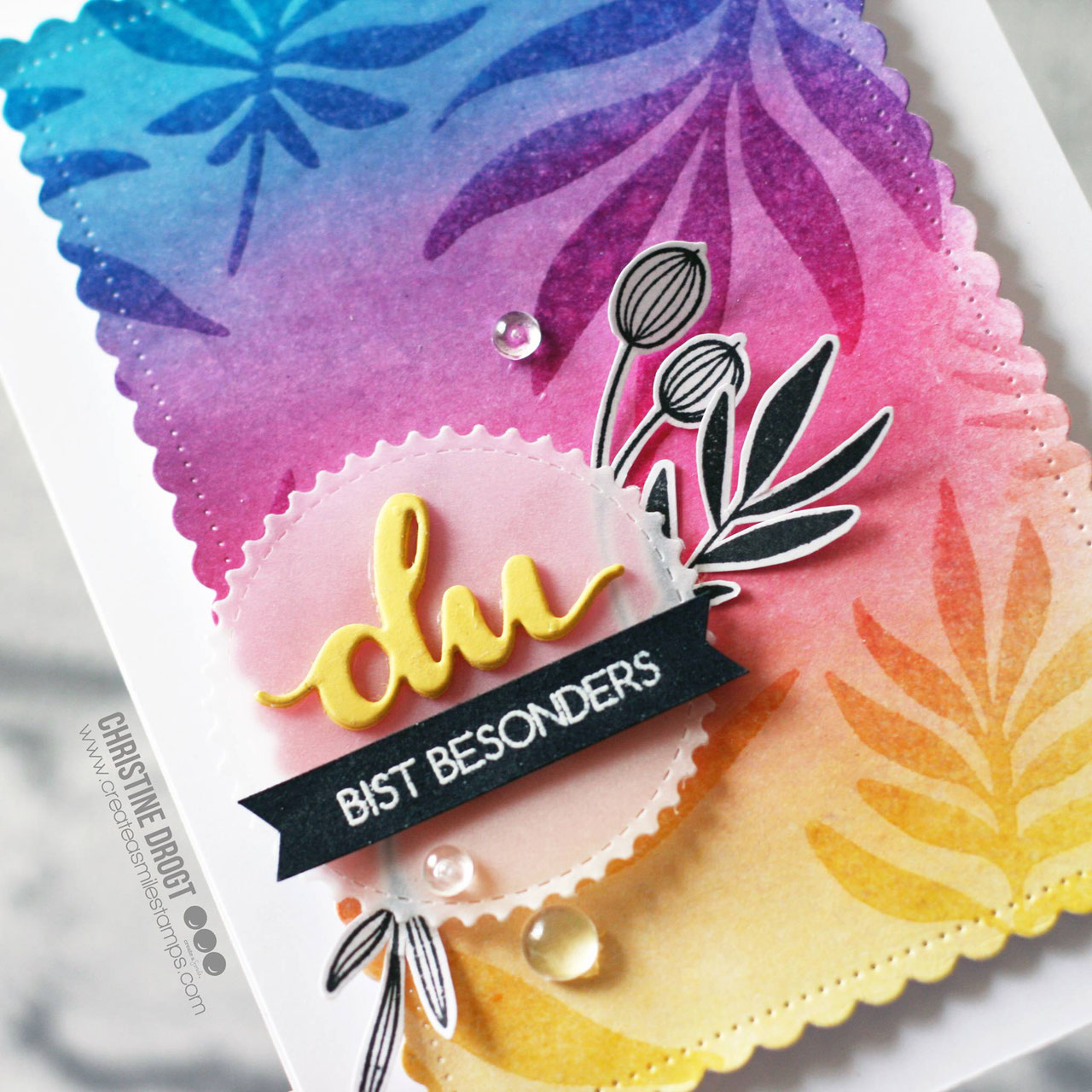 Stempel A6 Floral Decorations