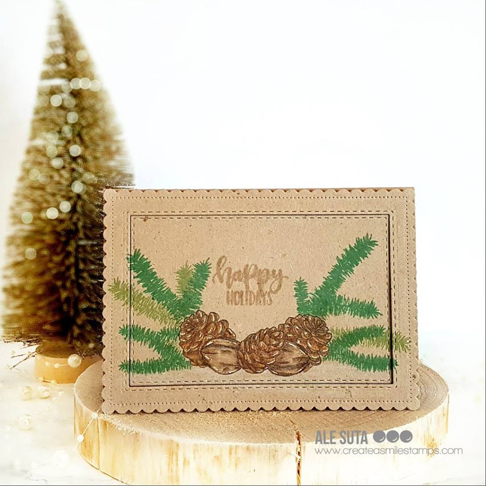 Stempel A6 Festive Foliage