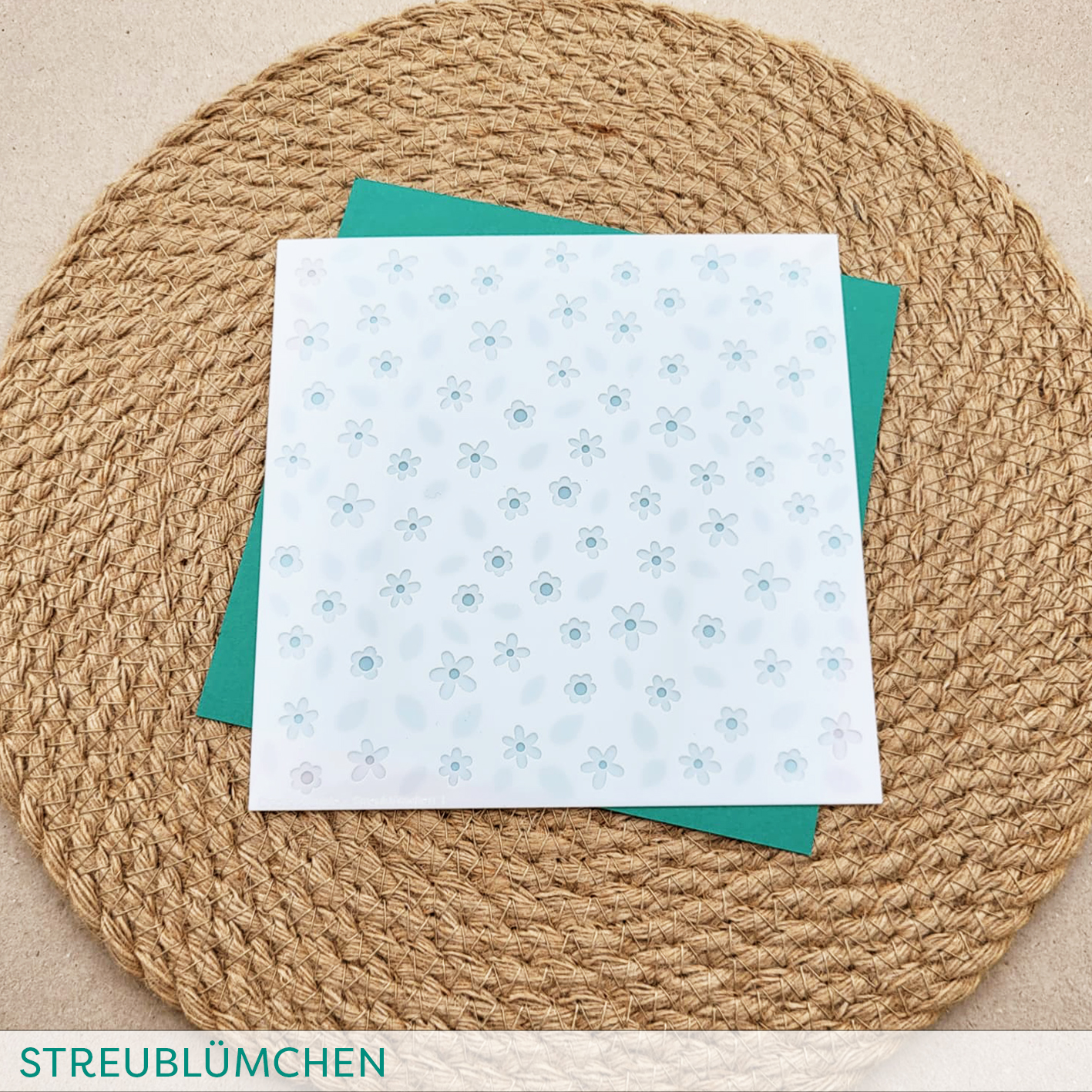 Stencil: Streublümchen