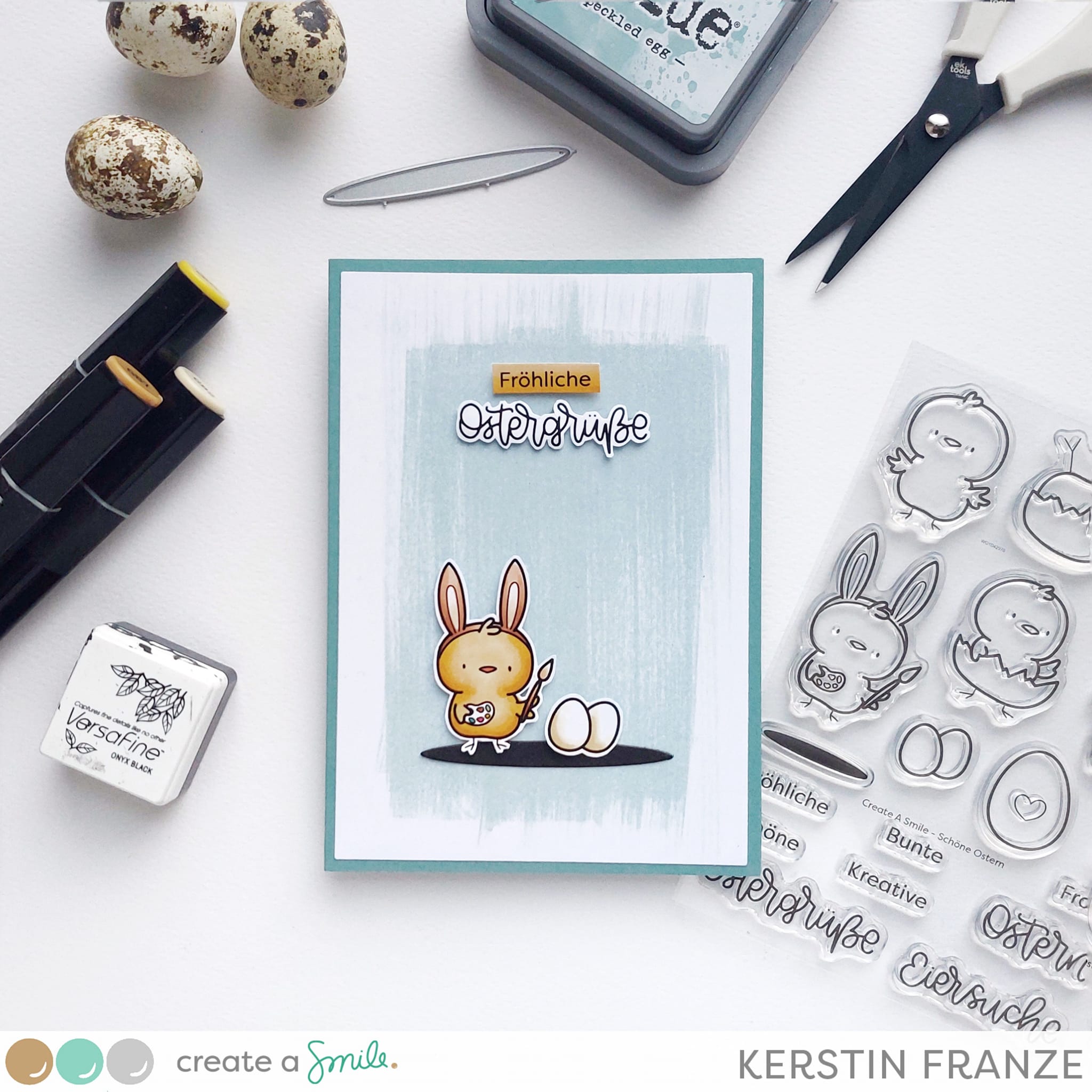 Stempel A6 Joyful easter