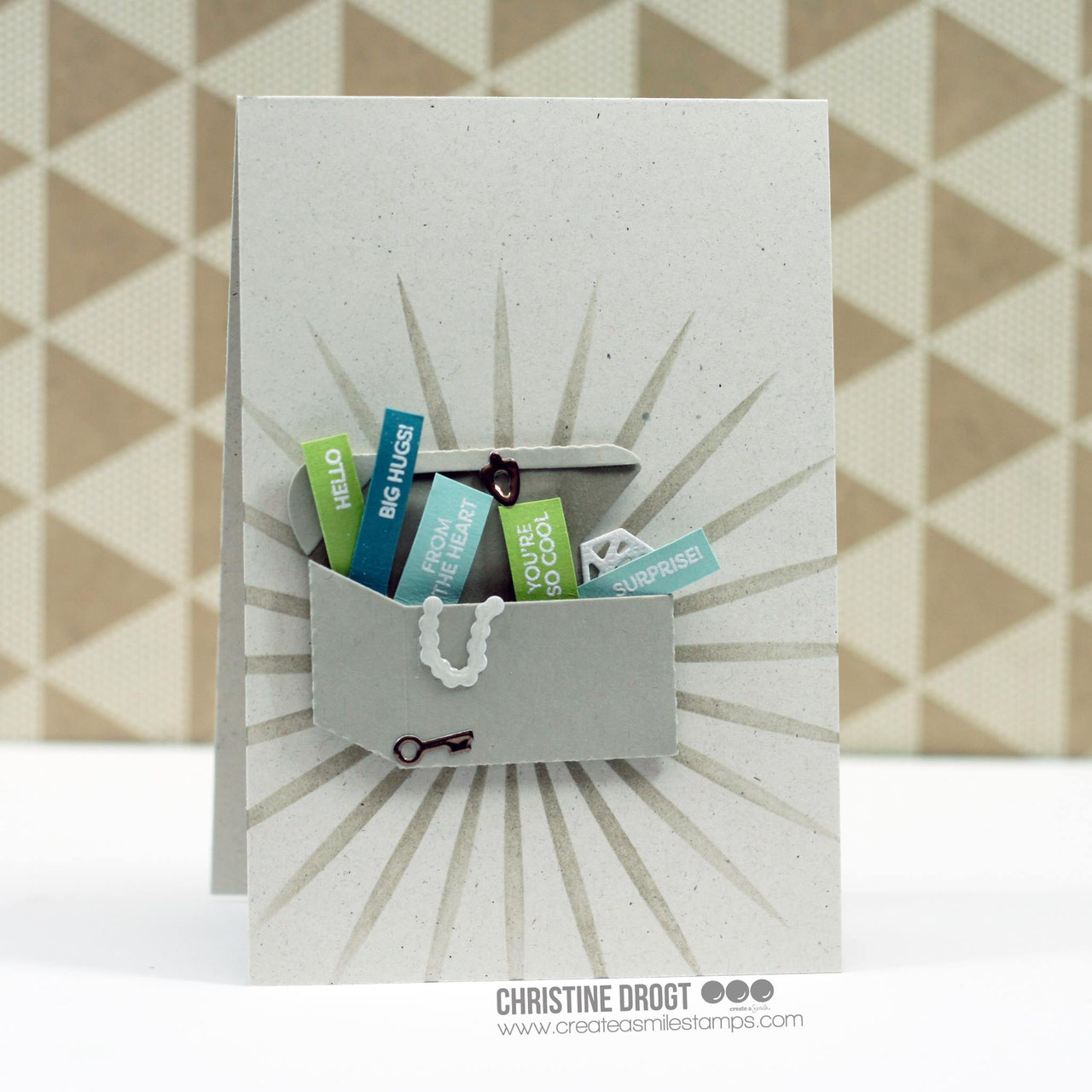 Clear A6 Small Sentiments