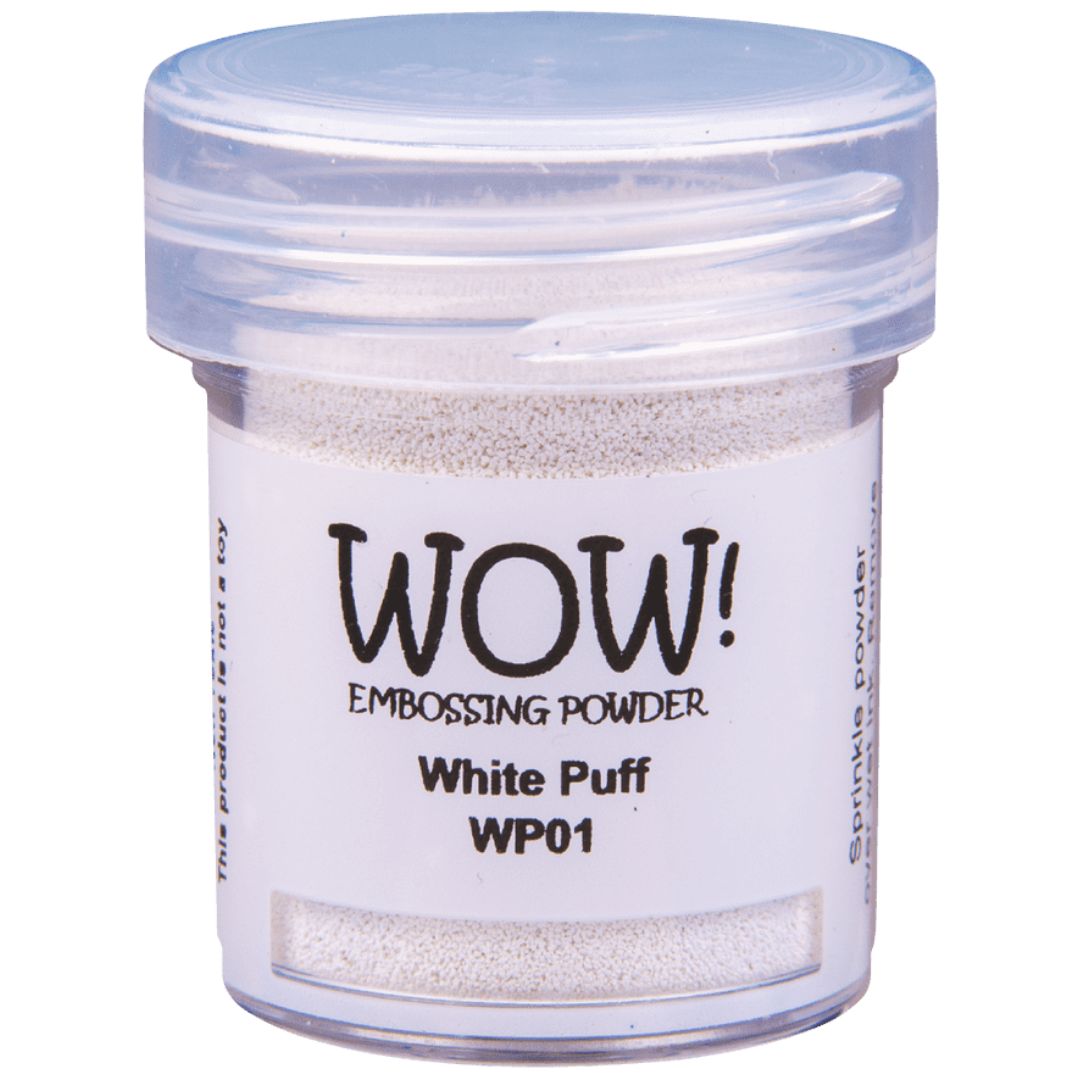 WOW! Embossing Powder 15ml White Puff