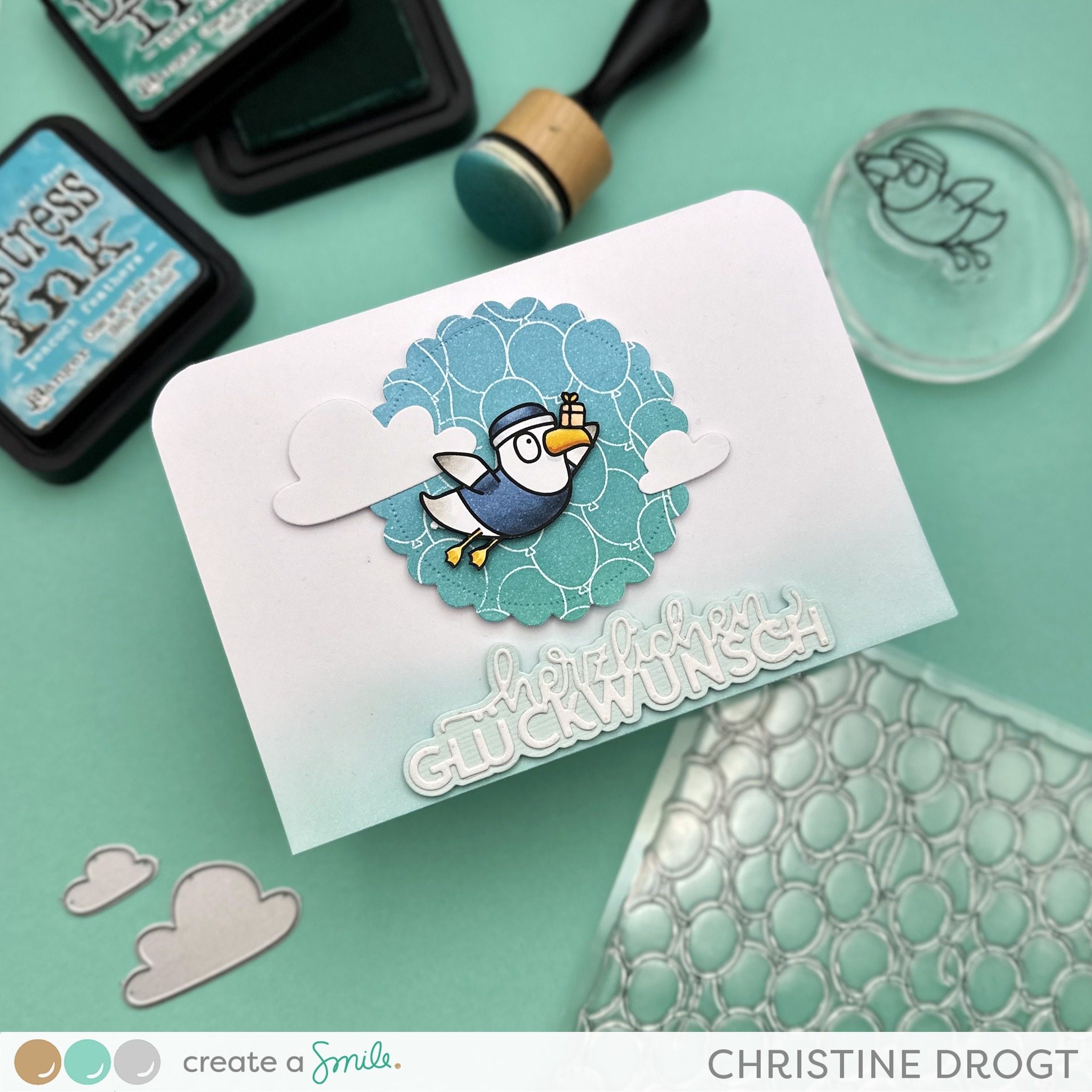 Stempel A7 Möwen-Therapie