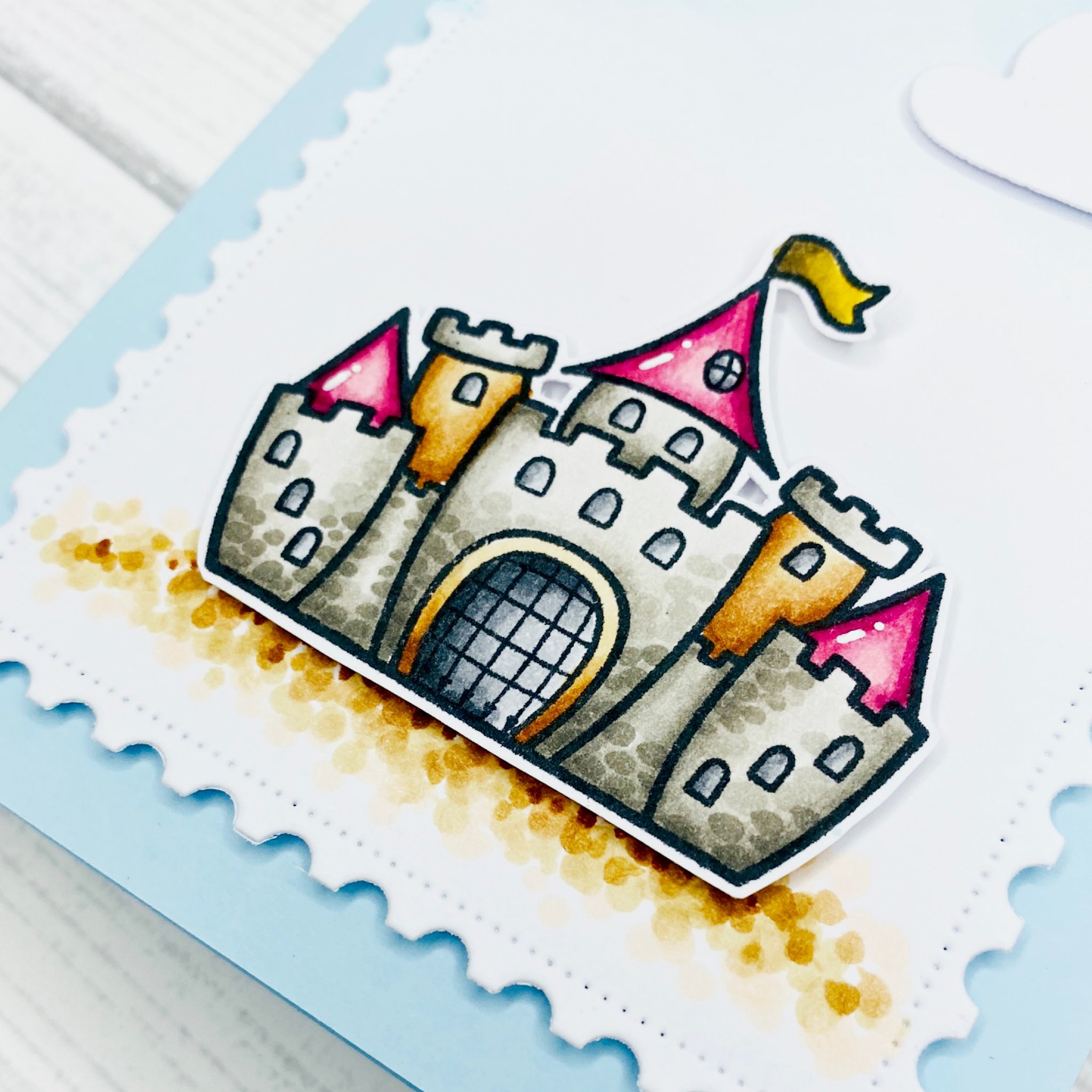 Stempel A6 Once upon a time