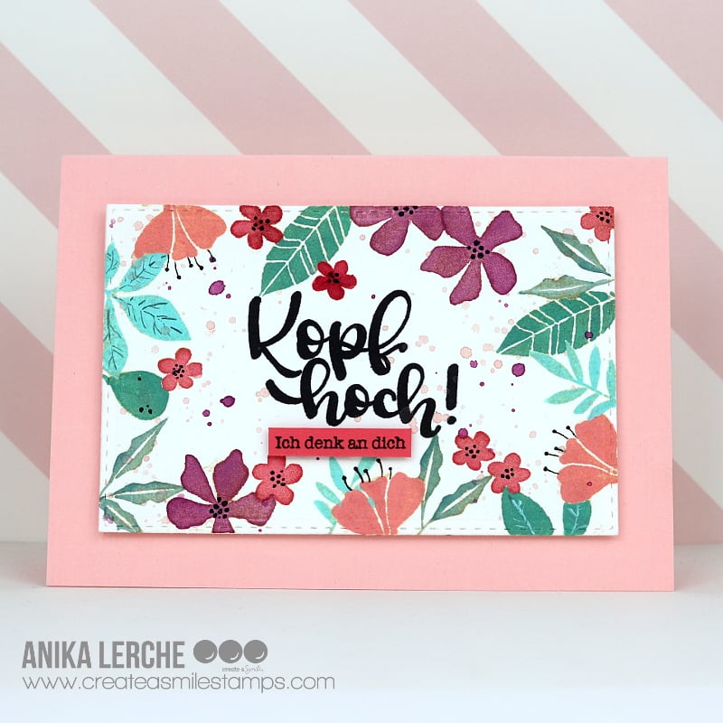 Stempel A7 Solid Florals Stempel A7 Solid Florals