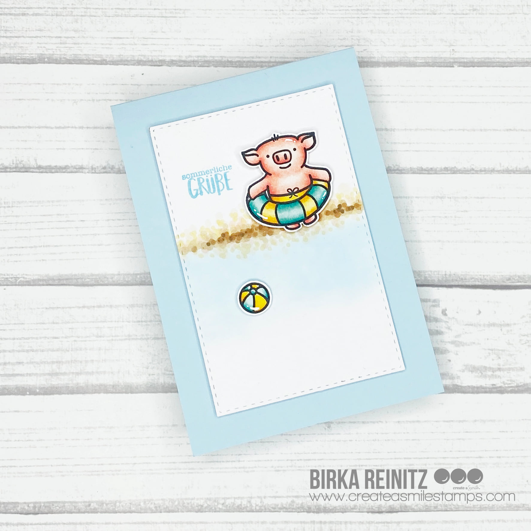 Stempel A6 Pig Out Stempel A6 Pig Out