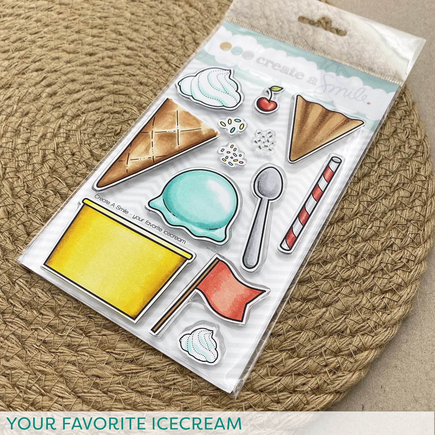 Clear A6 Your Favorite Icecream Clear A6 Your Favorite Icecream