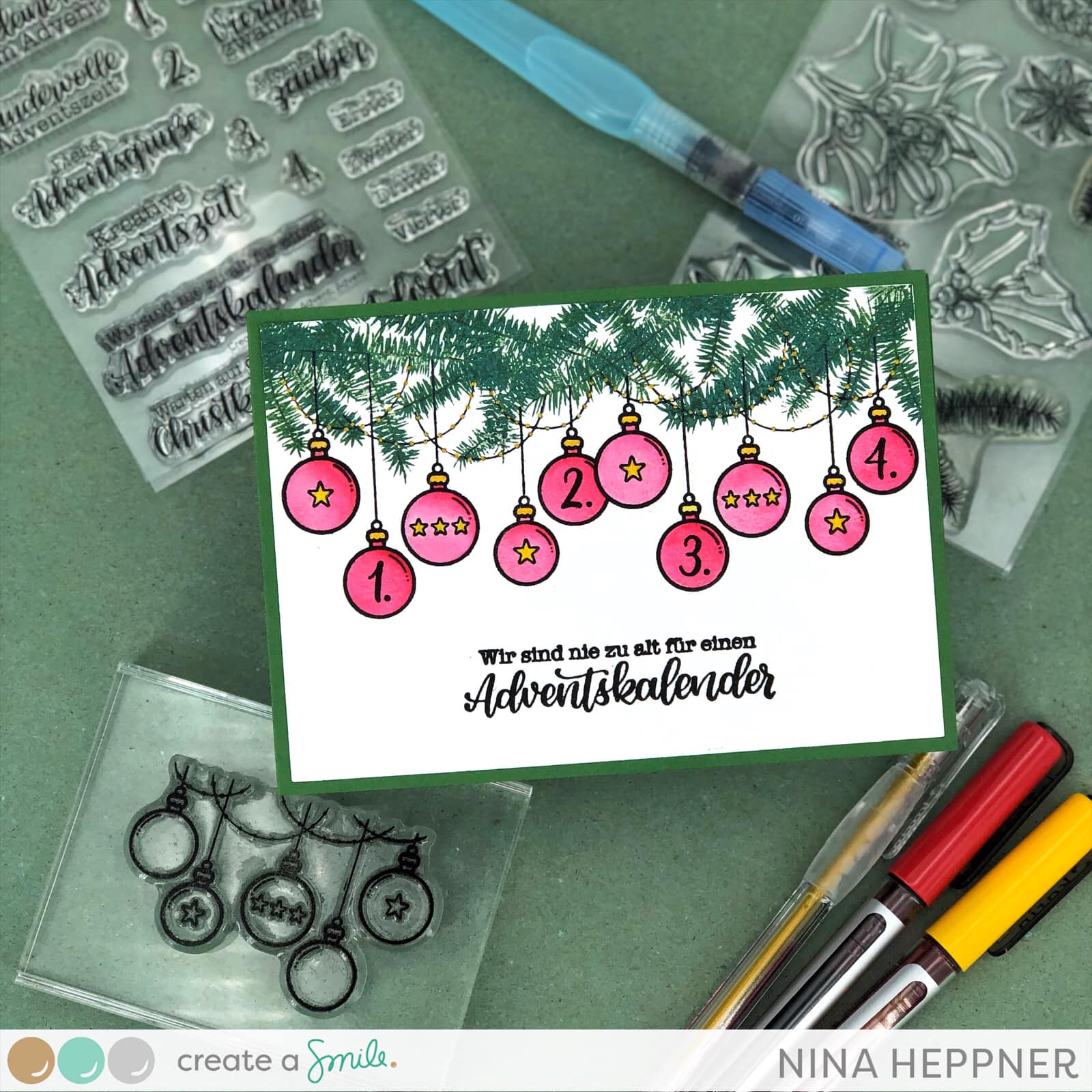 Stempel A6 Advent, Advent