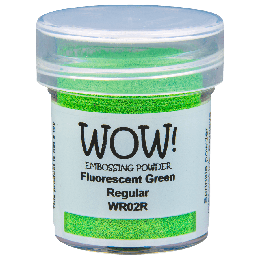 WOW! Embossing Powder 15ml Fluorescent Green Regular