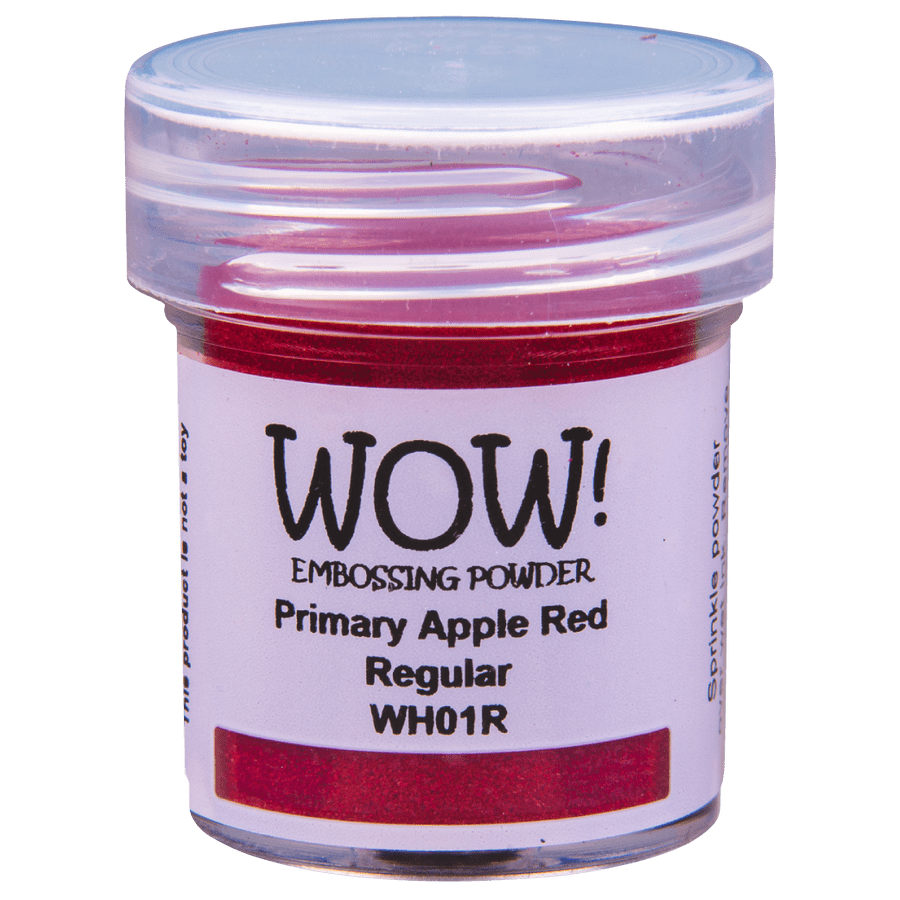 WOW! Embossing Powder 15ml Primary Apple Red Regular