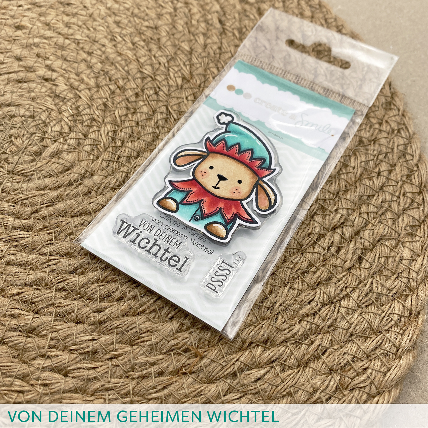 Stempel A8 Von deinem geheimen Wichtel