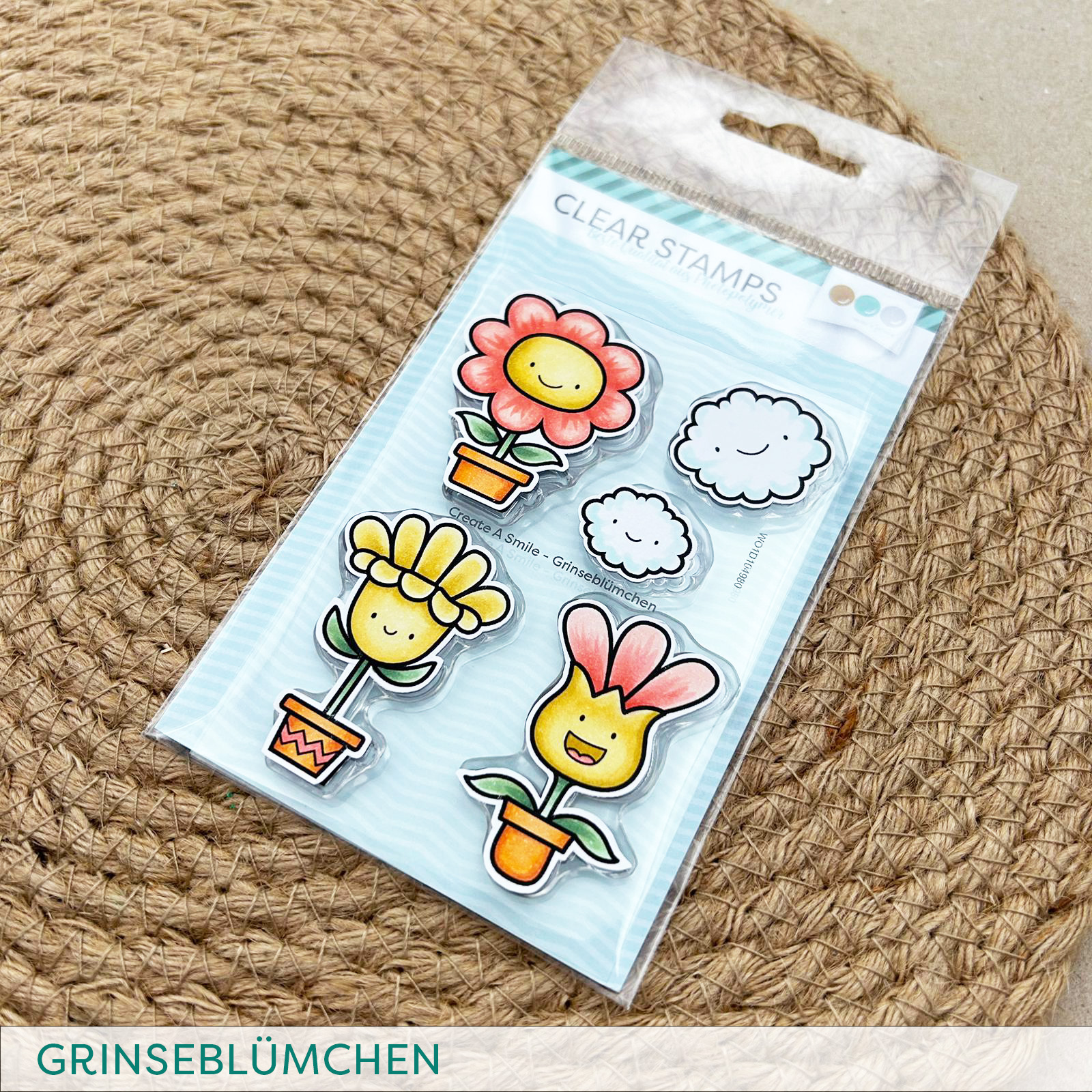 Stempel A7 Grinseblümchen