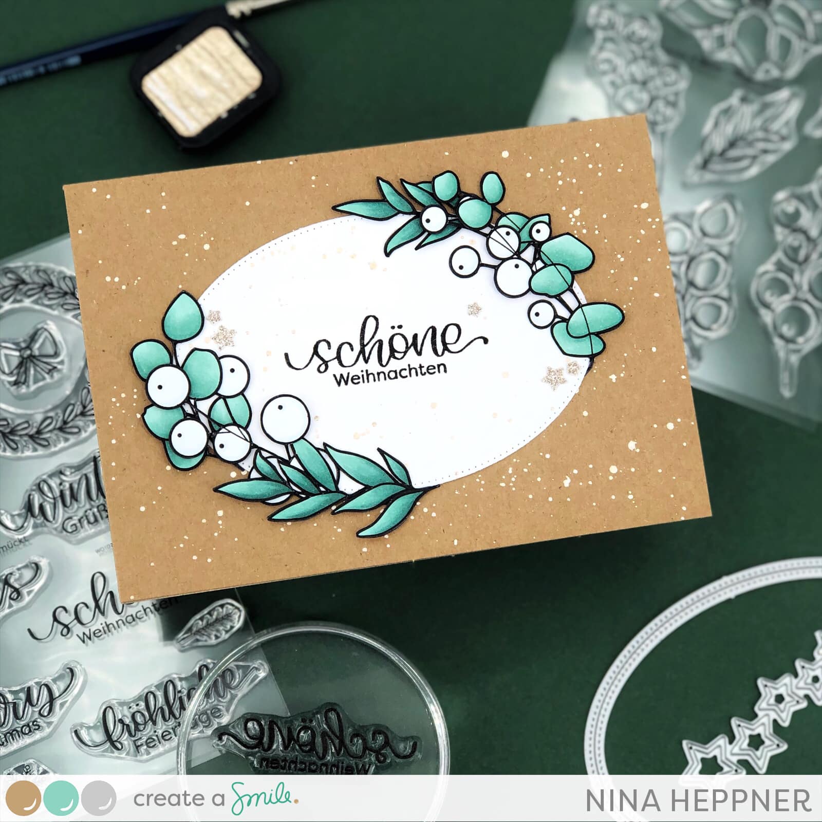 Stempel A6 Wintergrün