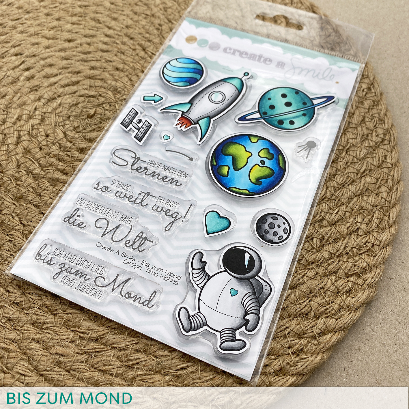 Stempel A6 Bis zum Mond