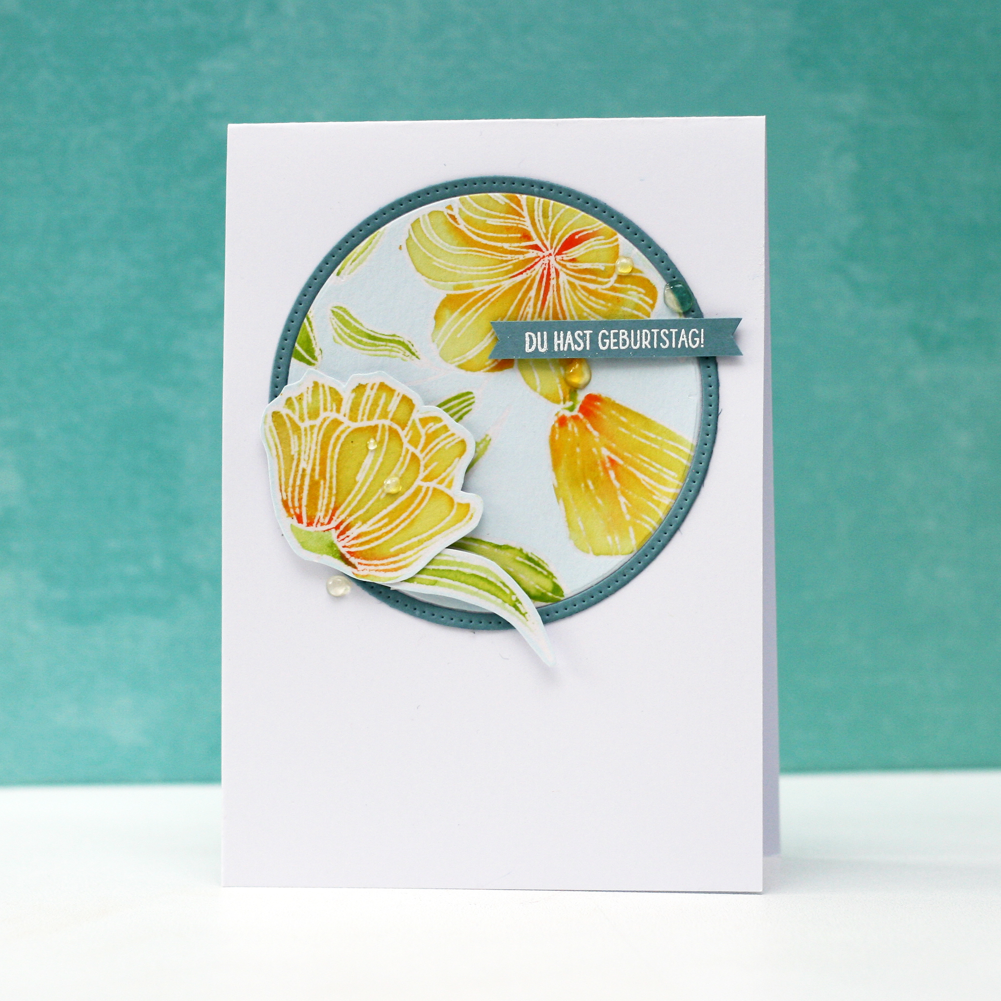 Stempel A5 Floral Background Stempel A5 Floral Background