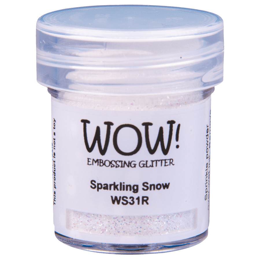 WOW! Embossing Glitter 15ml Sparkling Snow