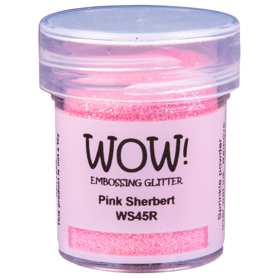 WOW! Embossing Glitter 15ml Pink Sherbert