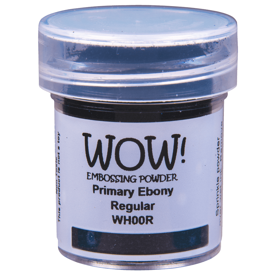 WOW! Embossing Powder 15ml Primary Ebony Regular