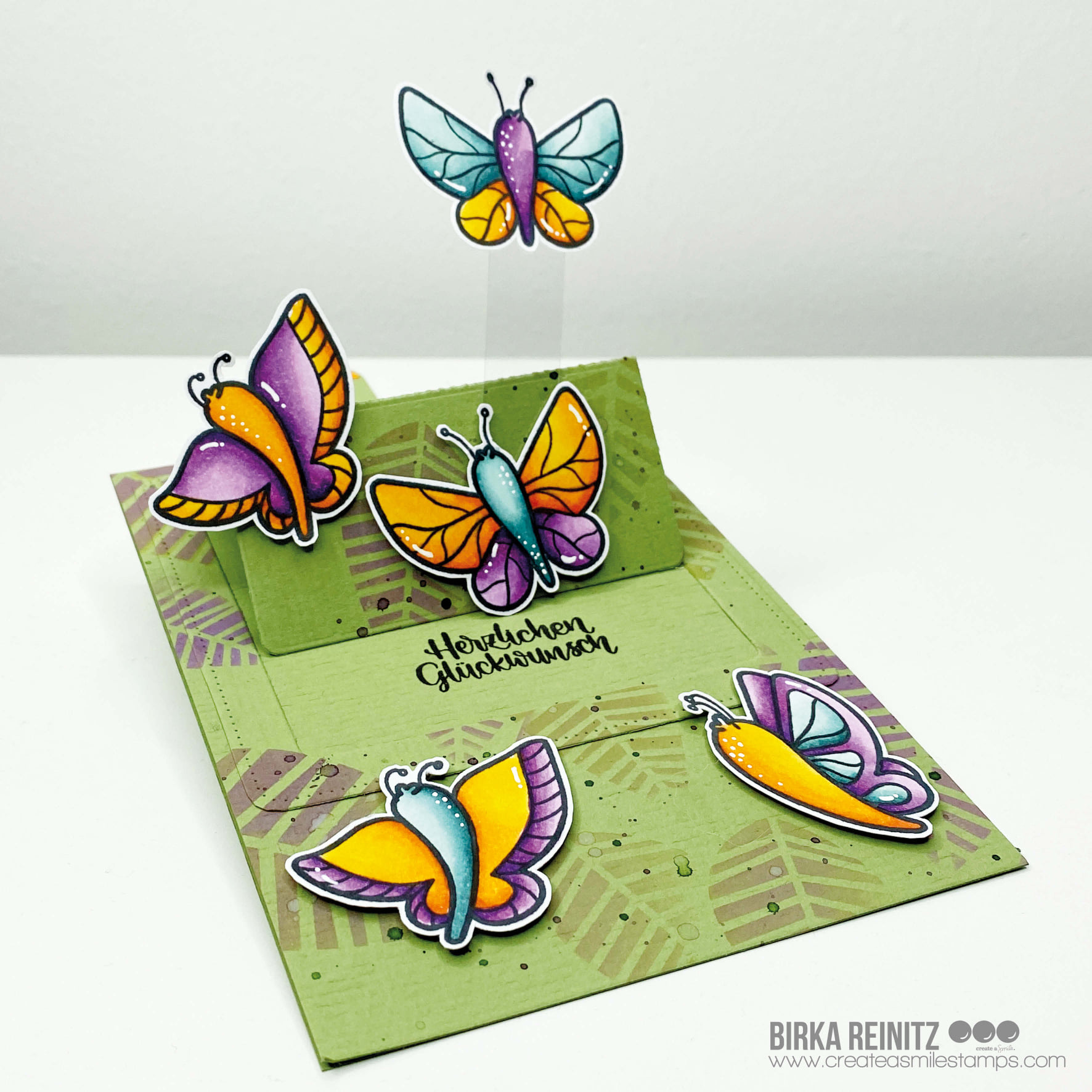 Stempel A7 Butterflies