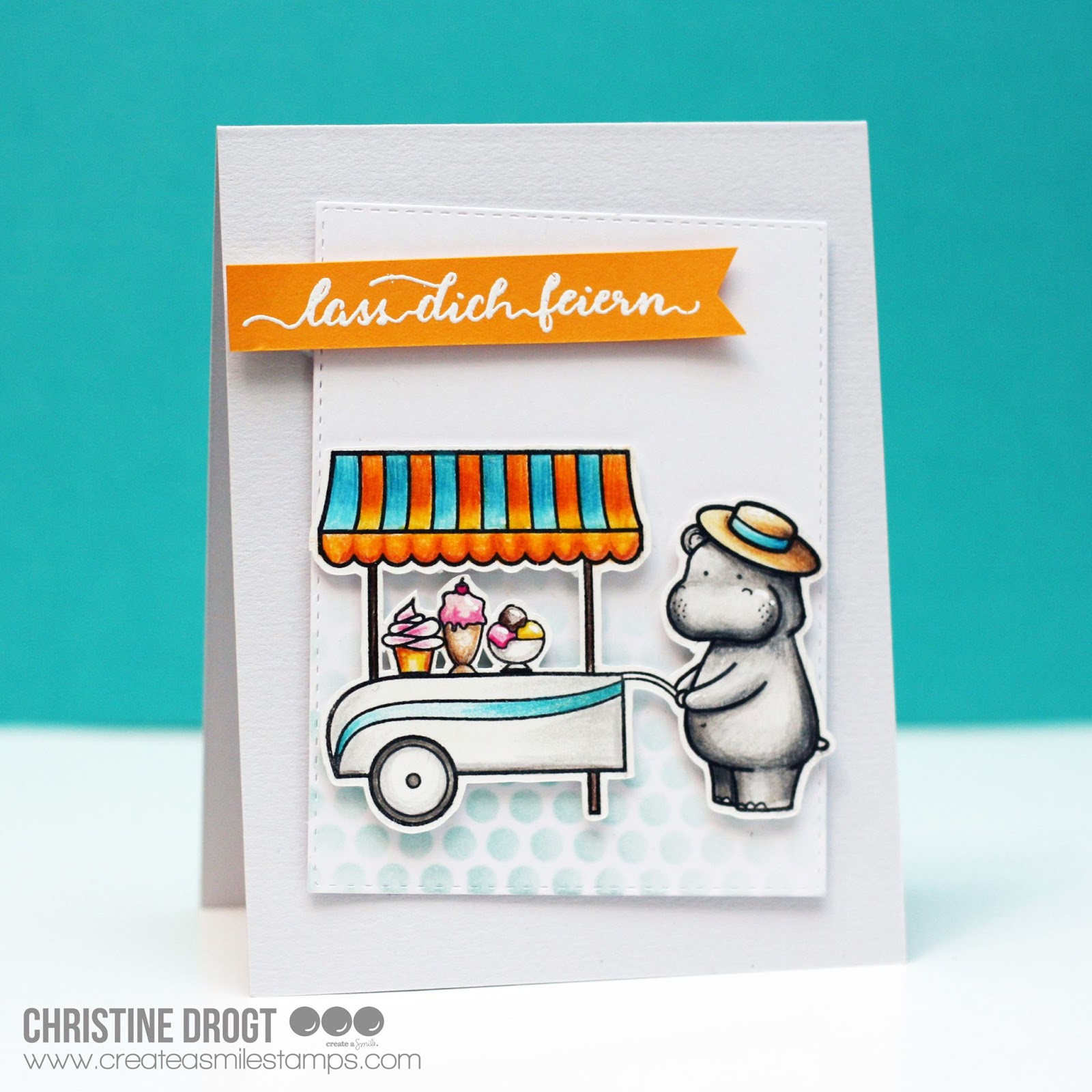 Stempel A6 Weil du toll bist