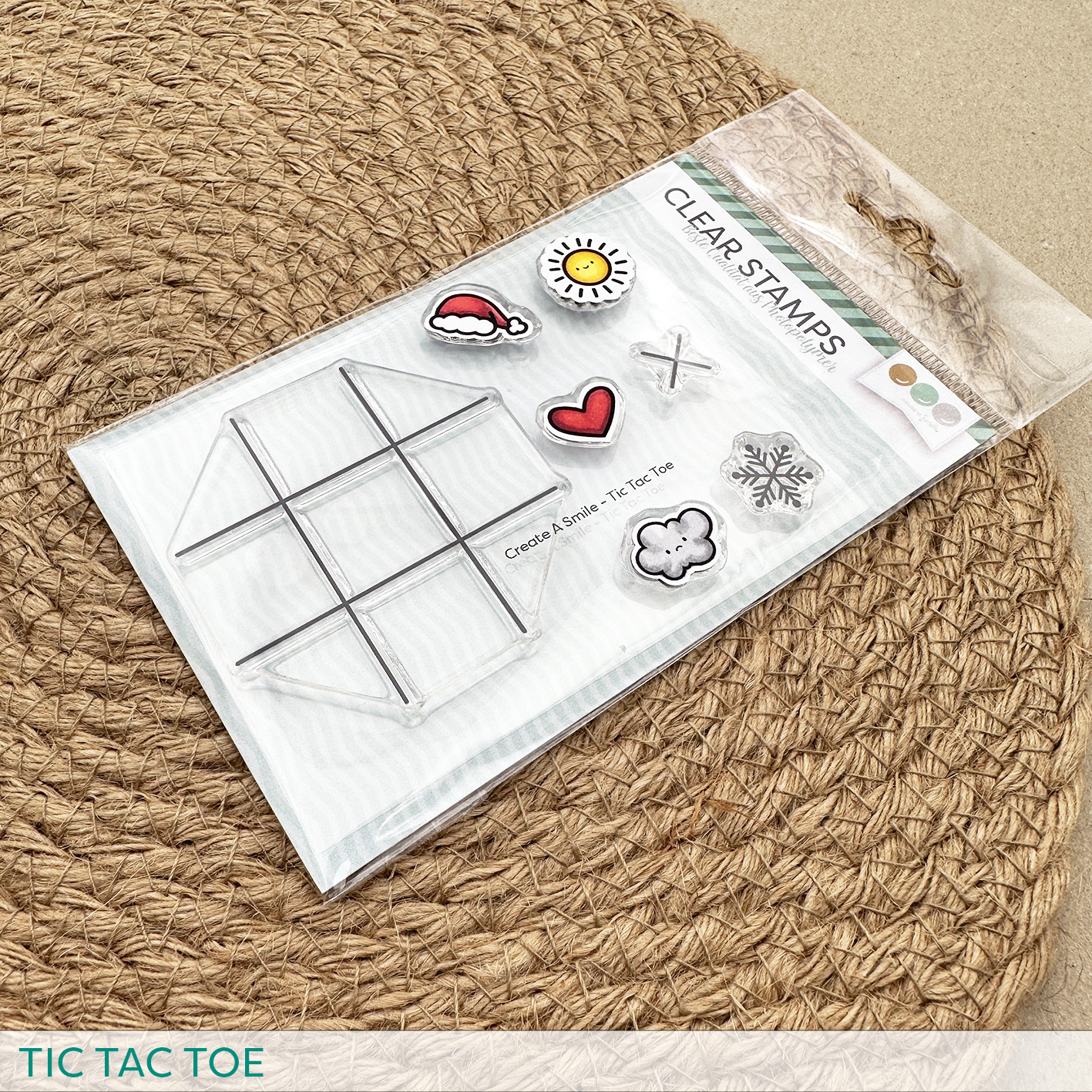 Stempel A7 Tic Tac Toe