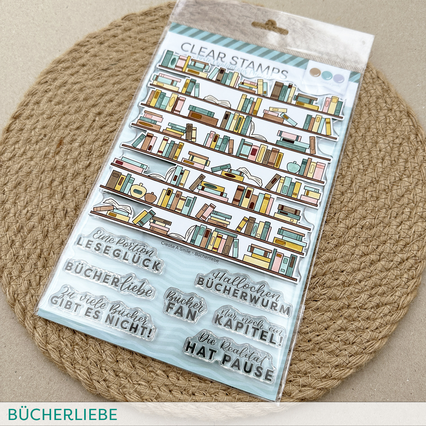 Stempel A5 Bücherliebe