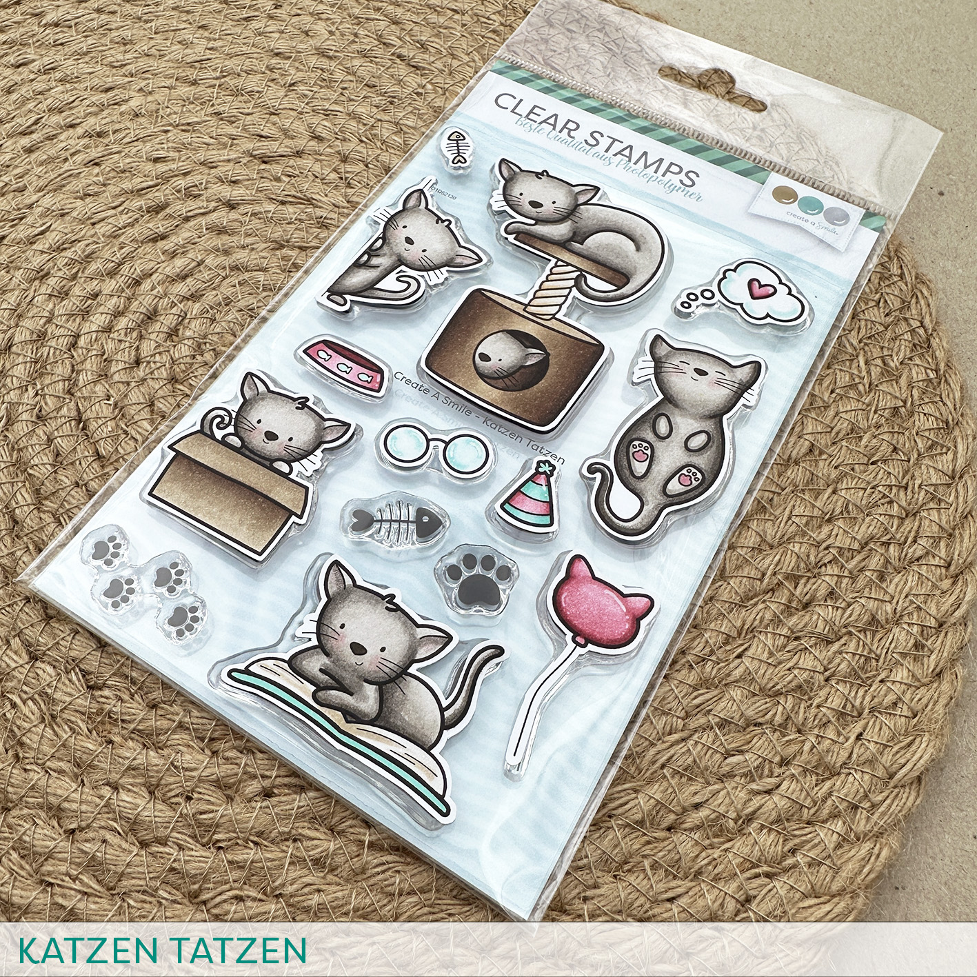 Stempel A6 Katzen Tatzen