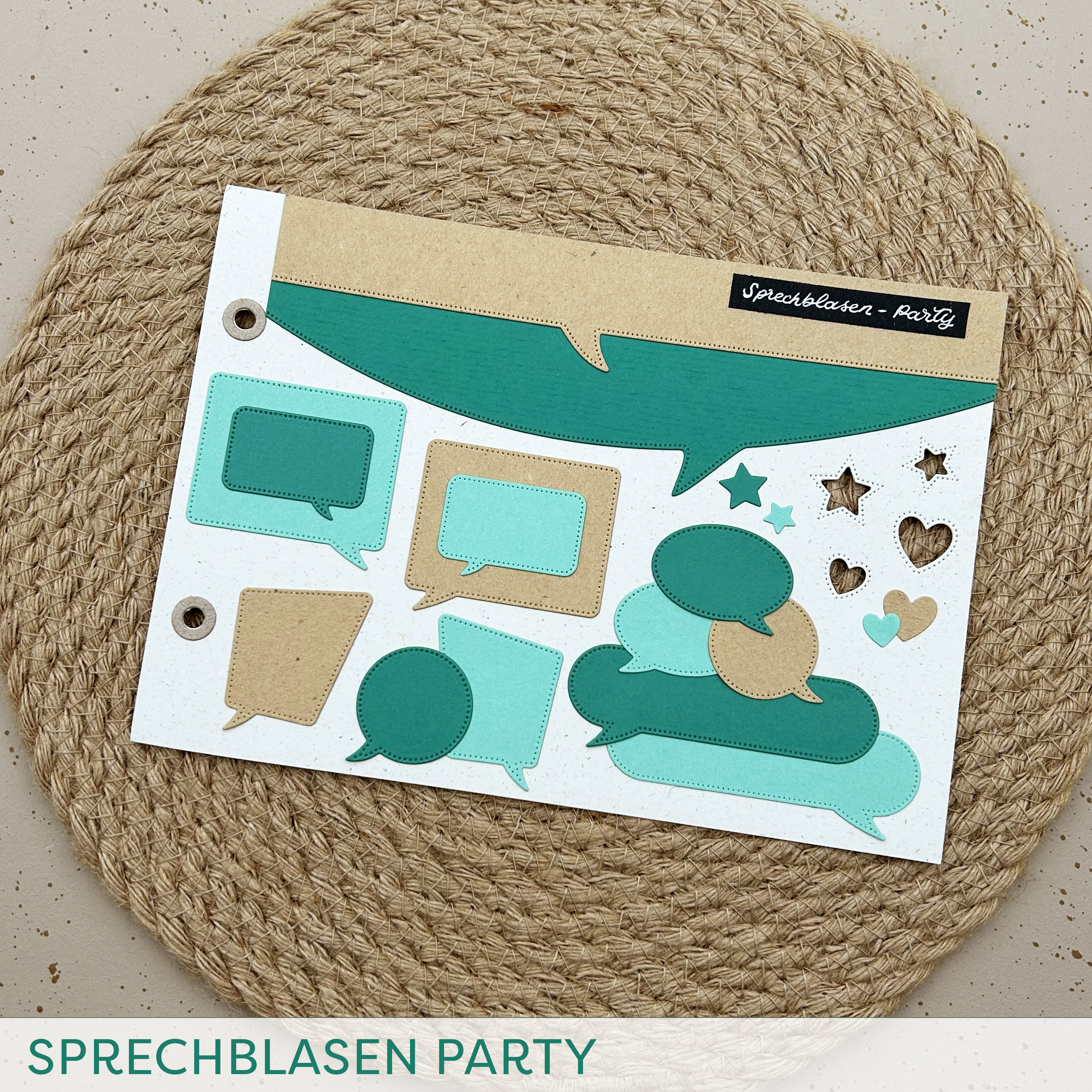 Stanze C Sprechblasen-Party