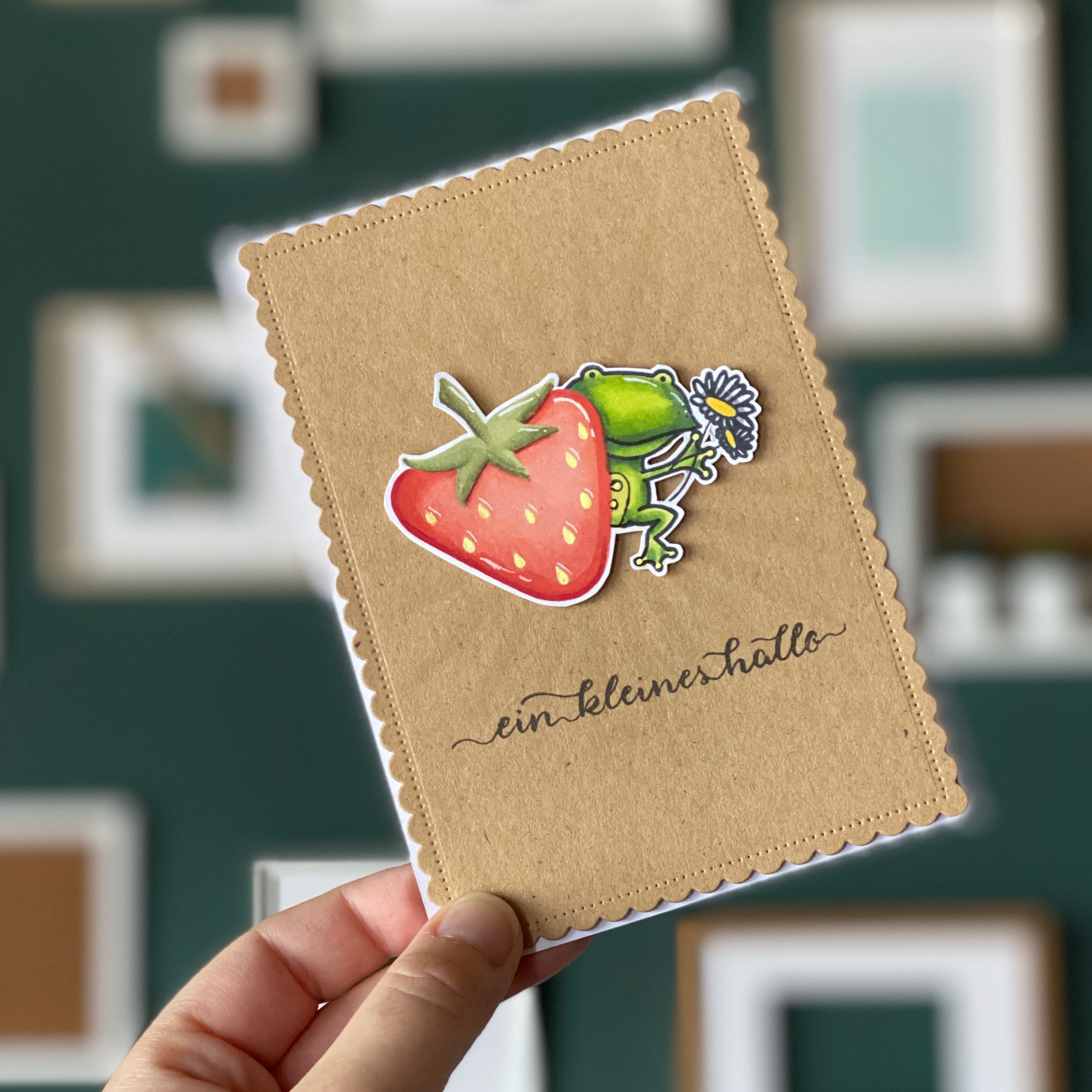 Stempel A6 Weil du toll bist