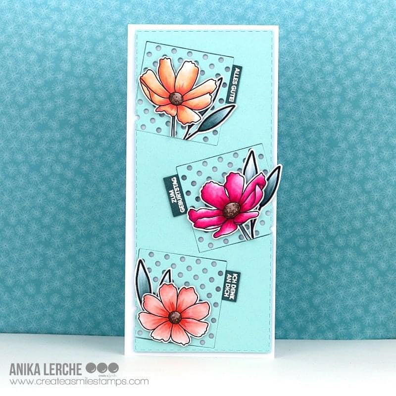 Stempel A6 Cosmea