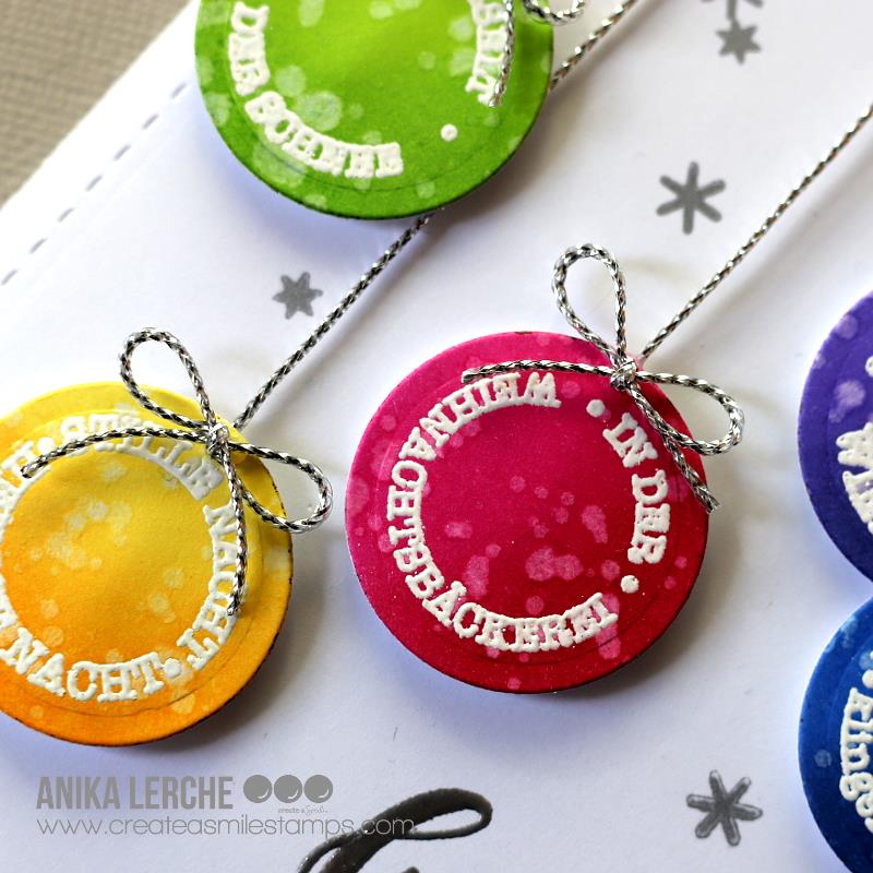 Stempel A7 Vinyl Christmas greetings