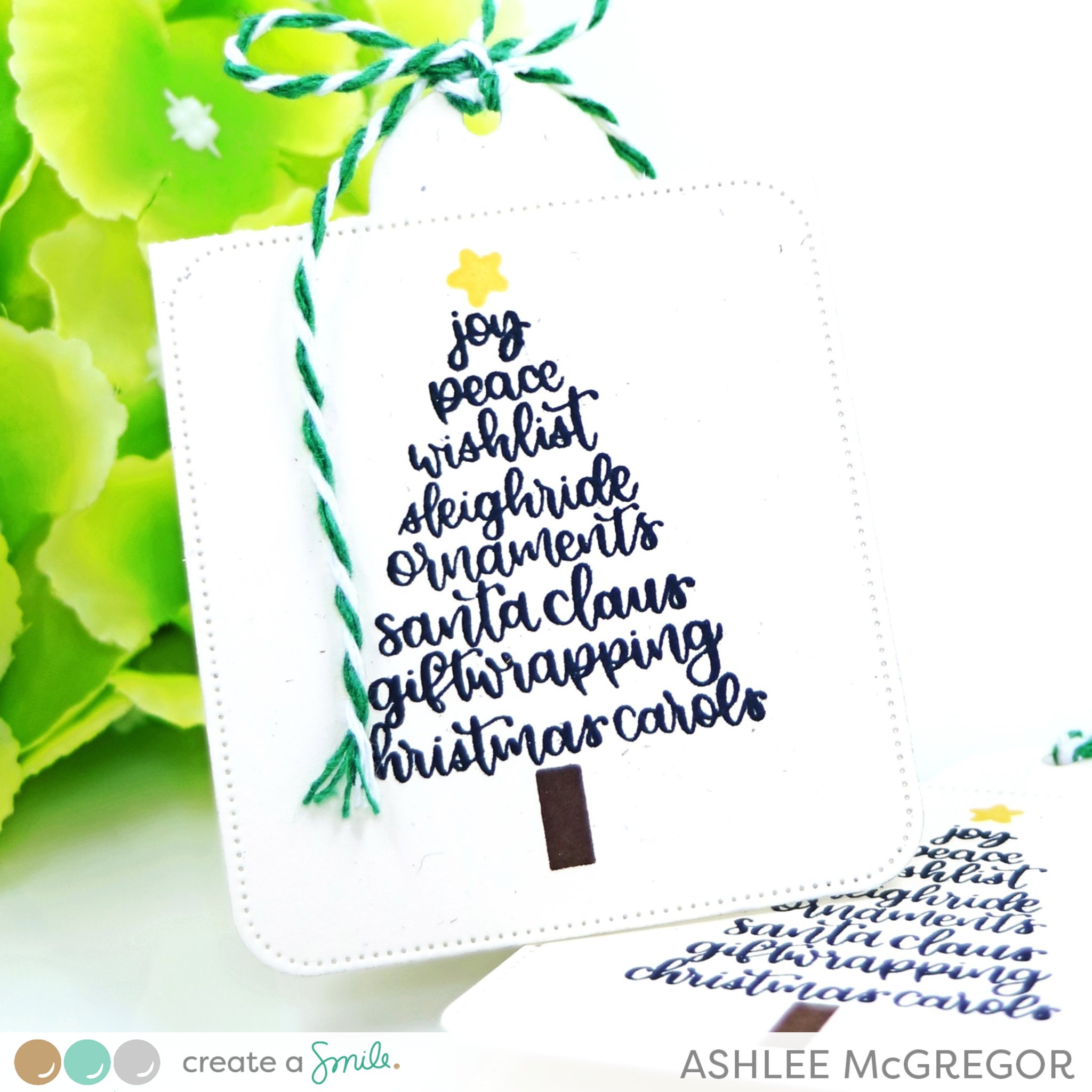 Stempel A8 Festive Tree