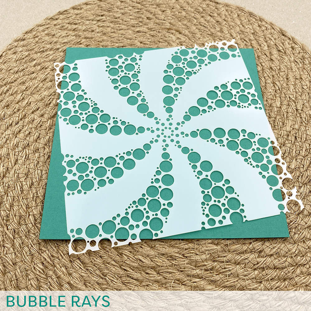 Stencil: Bubble Rays