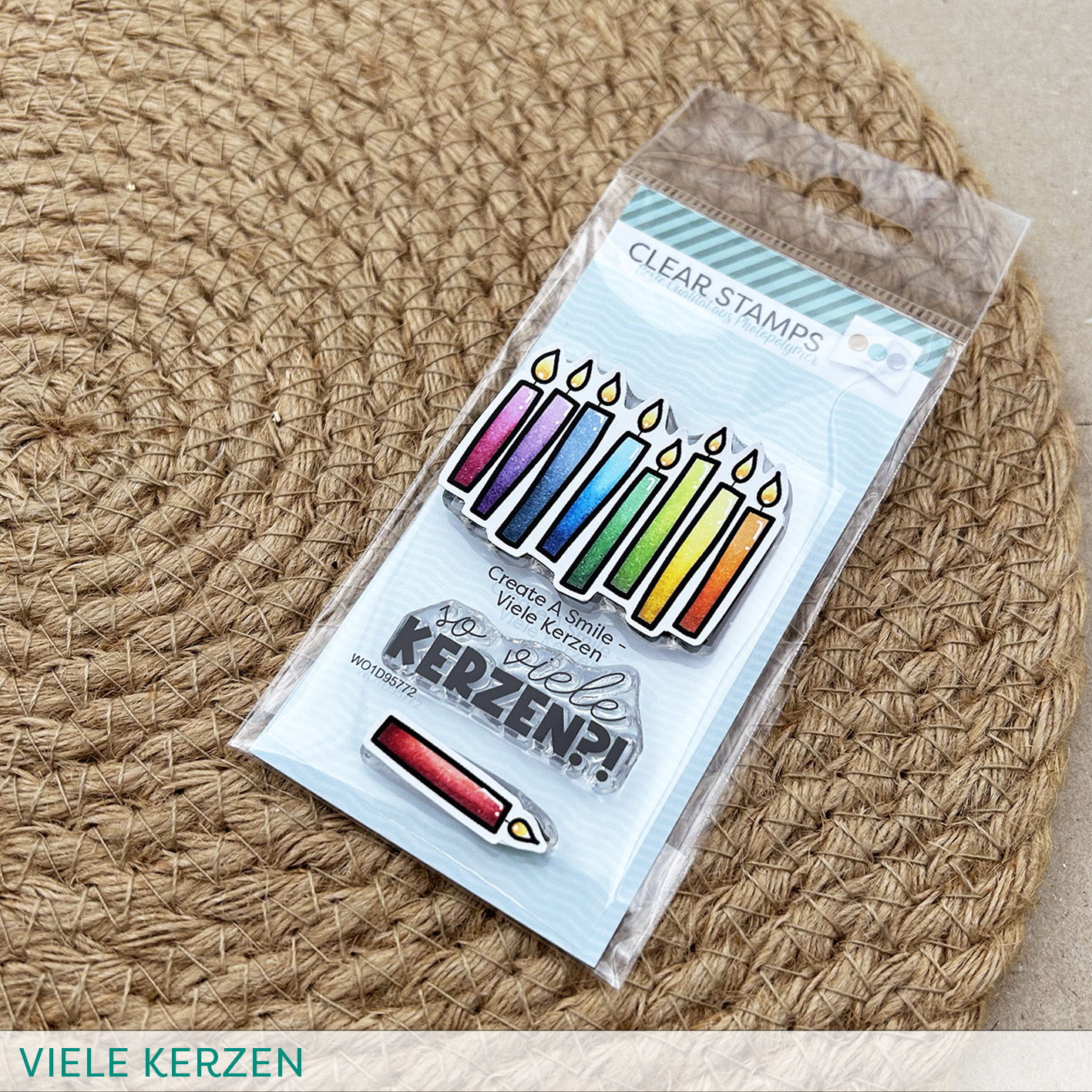 Stempel A8 Viele Kerzen