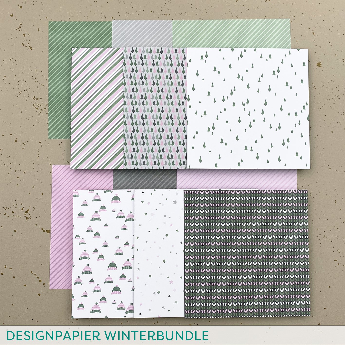 Designpapier Winterbundle