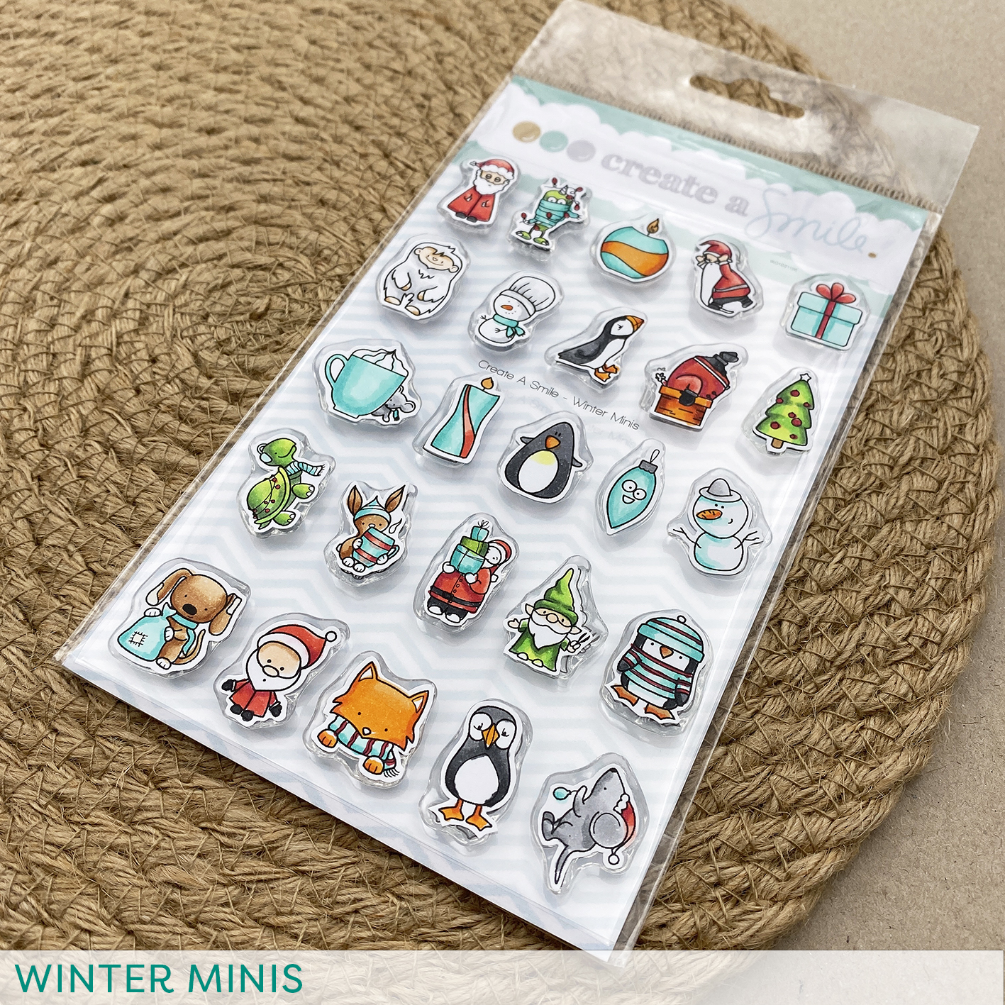 Clear A6 Winter Minis