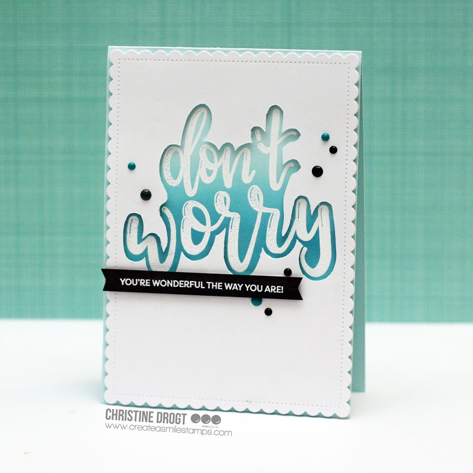 Stempel A6 Don't Worry