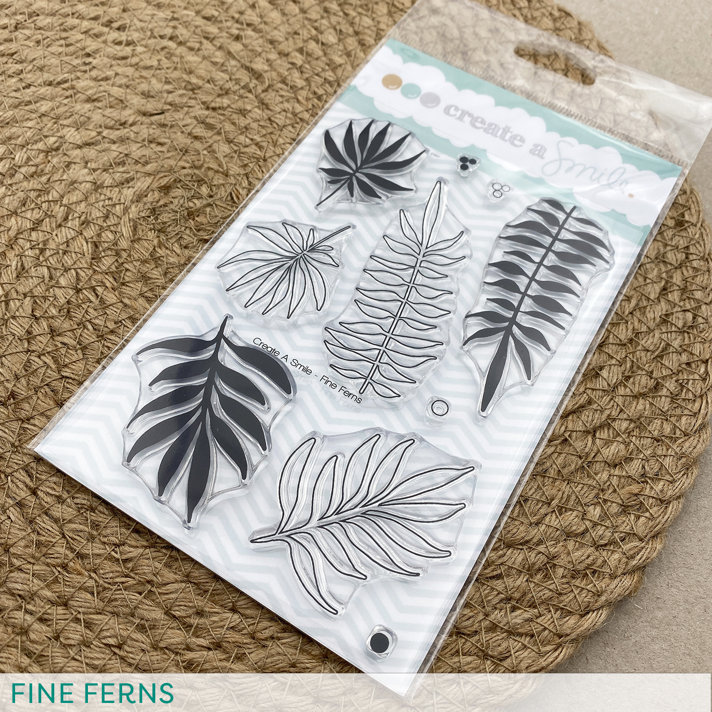 Clear A6 Fine Ferns Clear A6 Fine Ferns