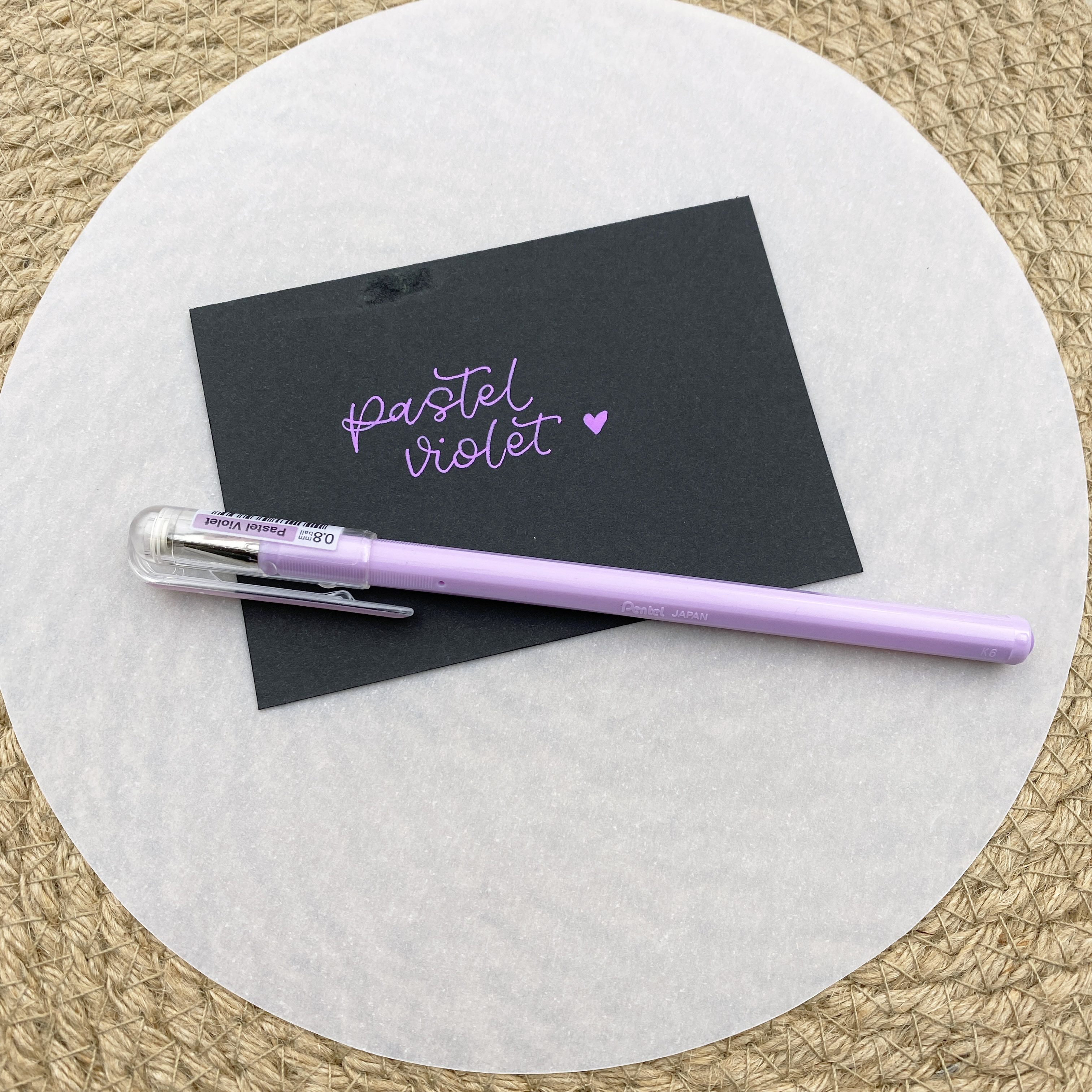 Pentel Hybrid Milky Pastel Violet