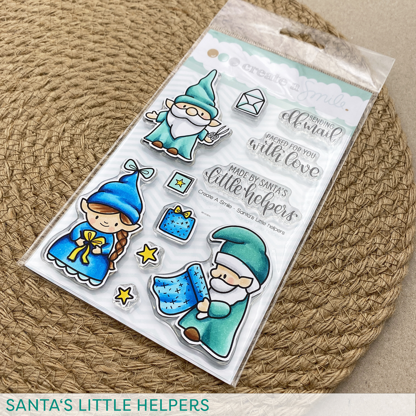 Stempel A6 Santa's little helpers