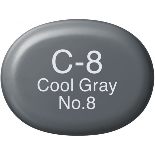 Copic Einzelmarker C8 Cool Gray No.8