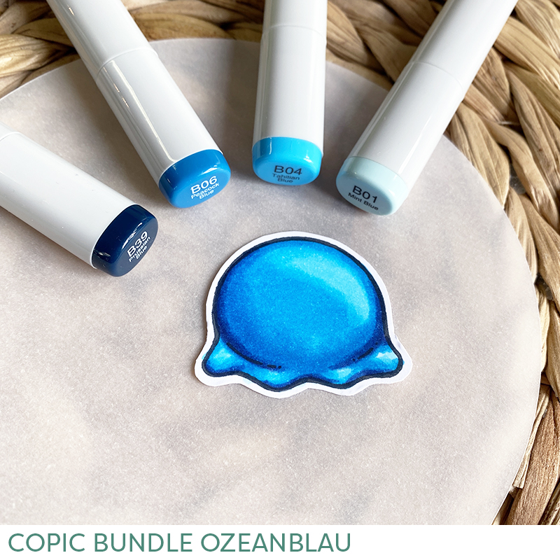 Copic Sketch Bundle Ozeanblau