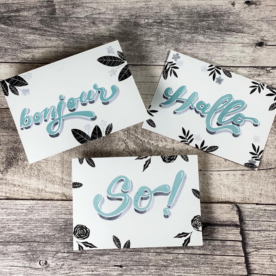 Stempel A7 Solid Florals Stempel A7 Solid Florals