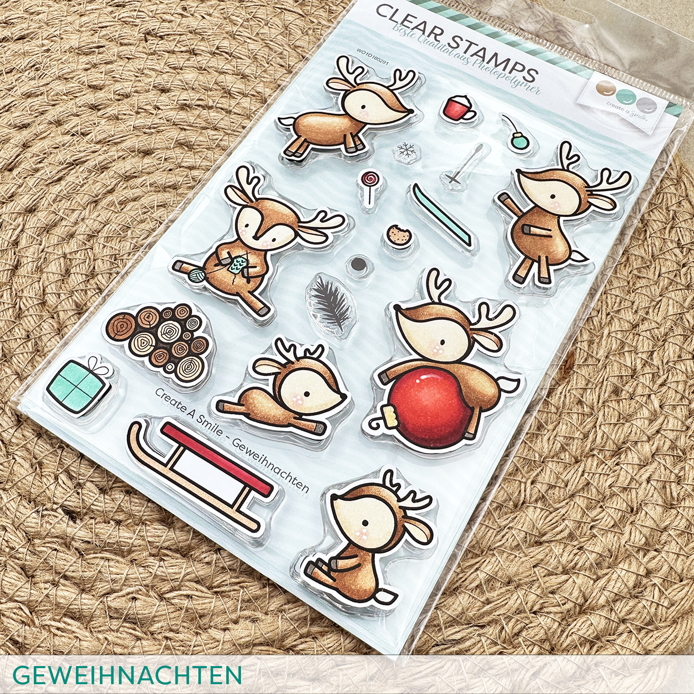 Stempel A6 Geweihnachten