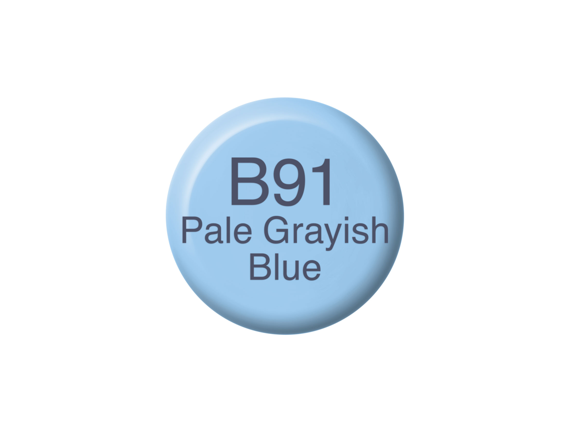 Copic Ink B91 Pale Grayish Blue