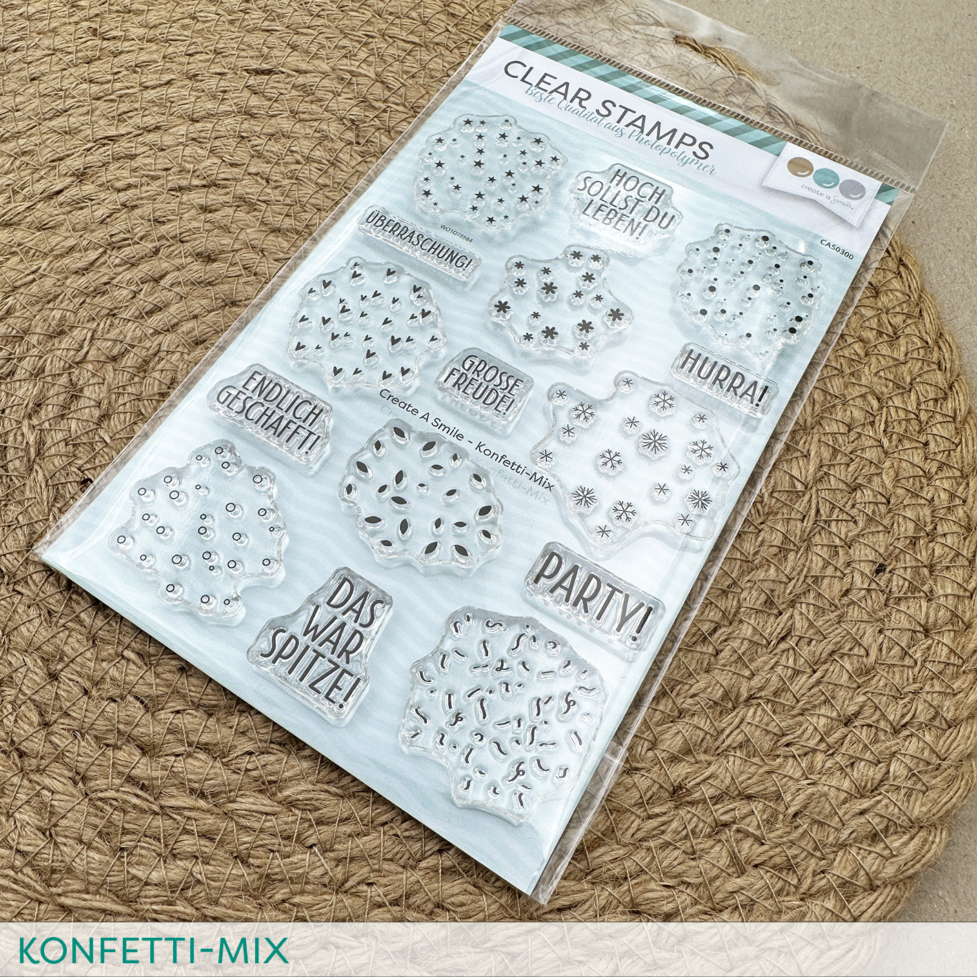 Stempel A6 Konfetti-Mix