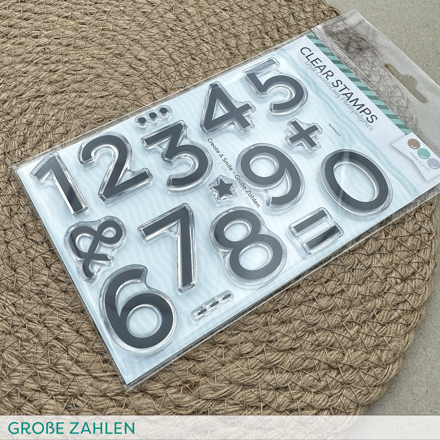 Stempel A6 Große Zahlen