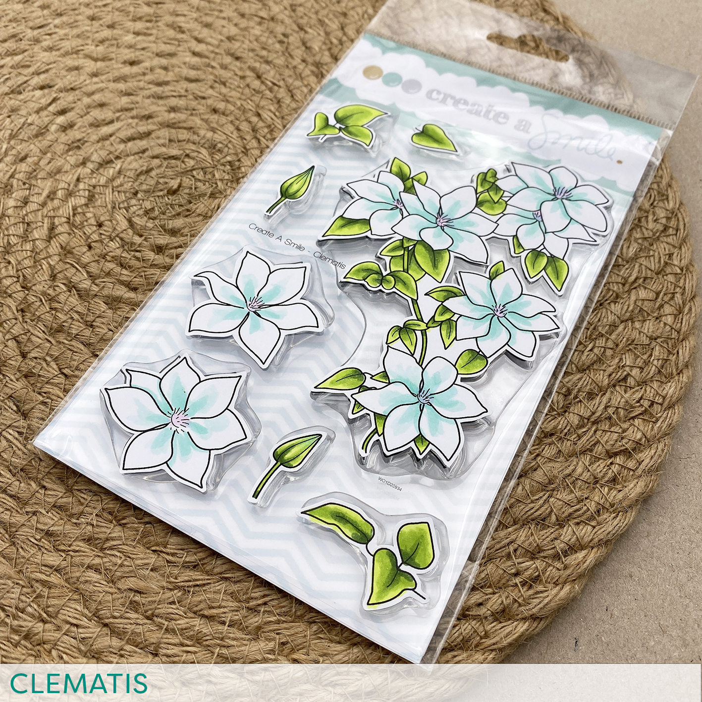 Stempel A6 Clematis